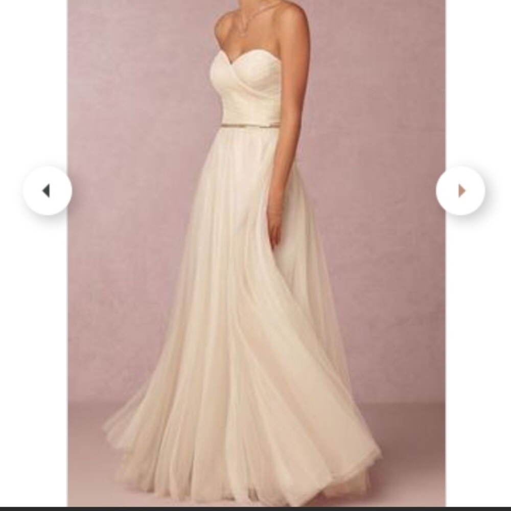 “Calla” wedding dress by Watters.